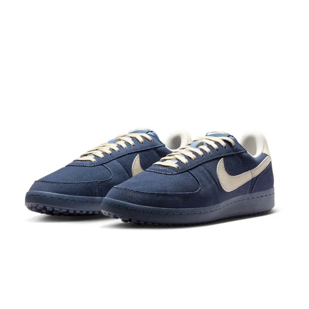 IF0666-400-Nike Field General Suede 復古麂皮藍 藍奶油 米色 麂皮 德訓鞋	休閒鞋 男鞋 IF0666-4