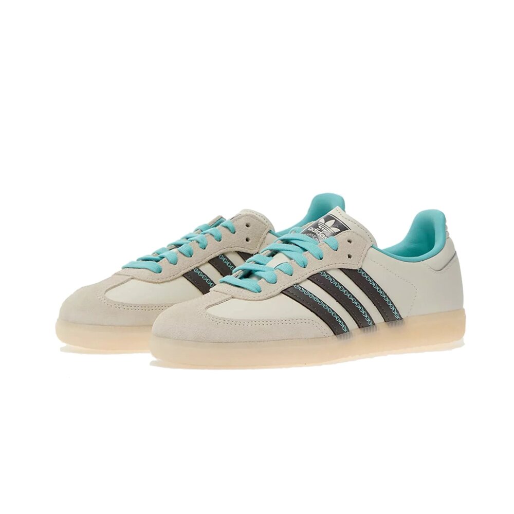 IG6048-W Adidas Samba OG Easy Mint 象牙白藍 復古 德訓 休閒鞋 女鞋 IG6048
