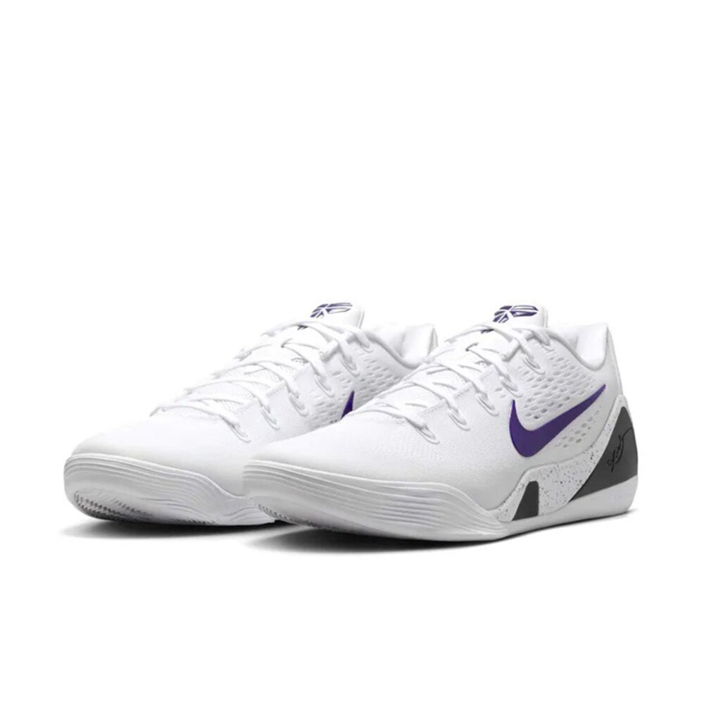 IH1401-100-Nike Kobe 9 Elite Low EM Protro Court Purple 白紫 黑曼巴 籃球鞋 IH14
