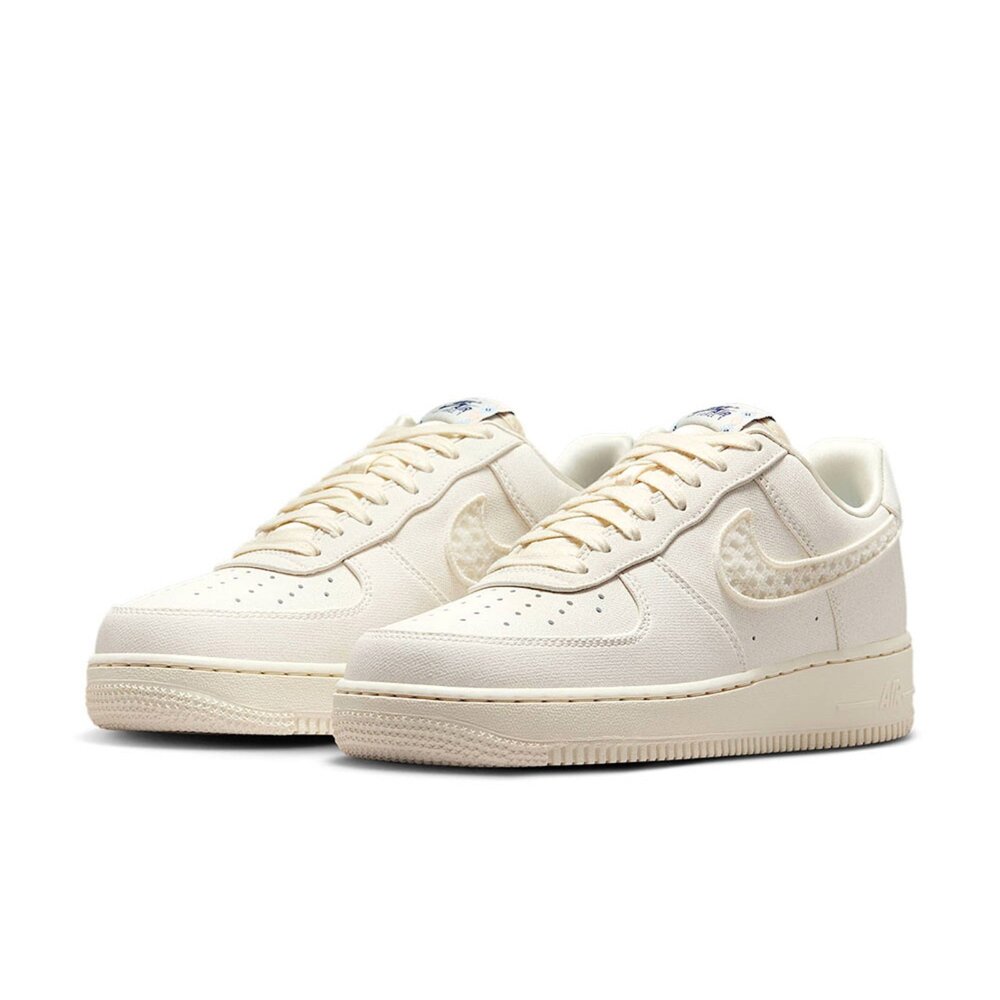 IH7351-010-W Nike Air Force 1 Low Sail 米白 蕾絲勾勾 女鞋 IH7351-010