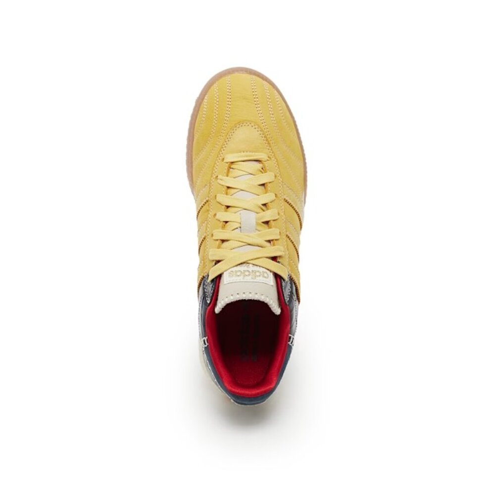 Wales Bonner x Adidas MN Samba Millennium St Fade Gold 黃藍 聯名-圖片-3