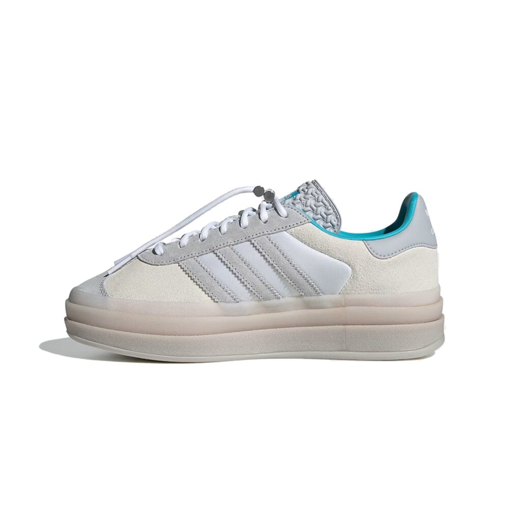 IH9992-W Ordinary People x Adidas Gazelle 日本限定 銀白灰藍 厚底 休閒鞋 女鞋 IH999