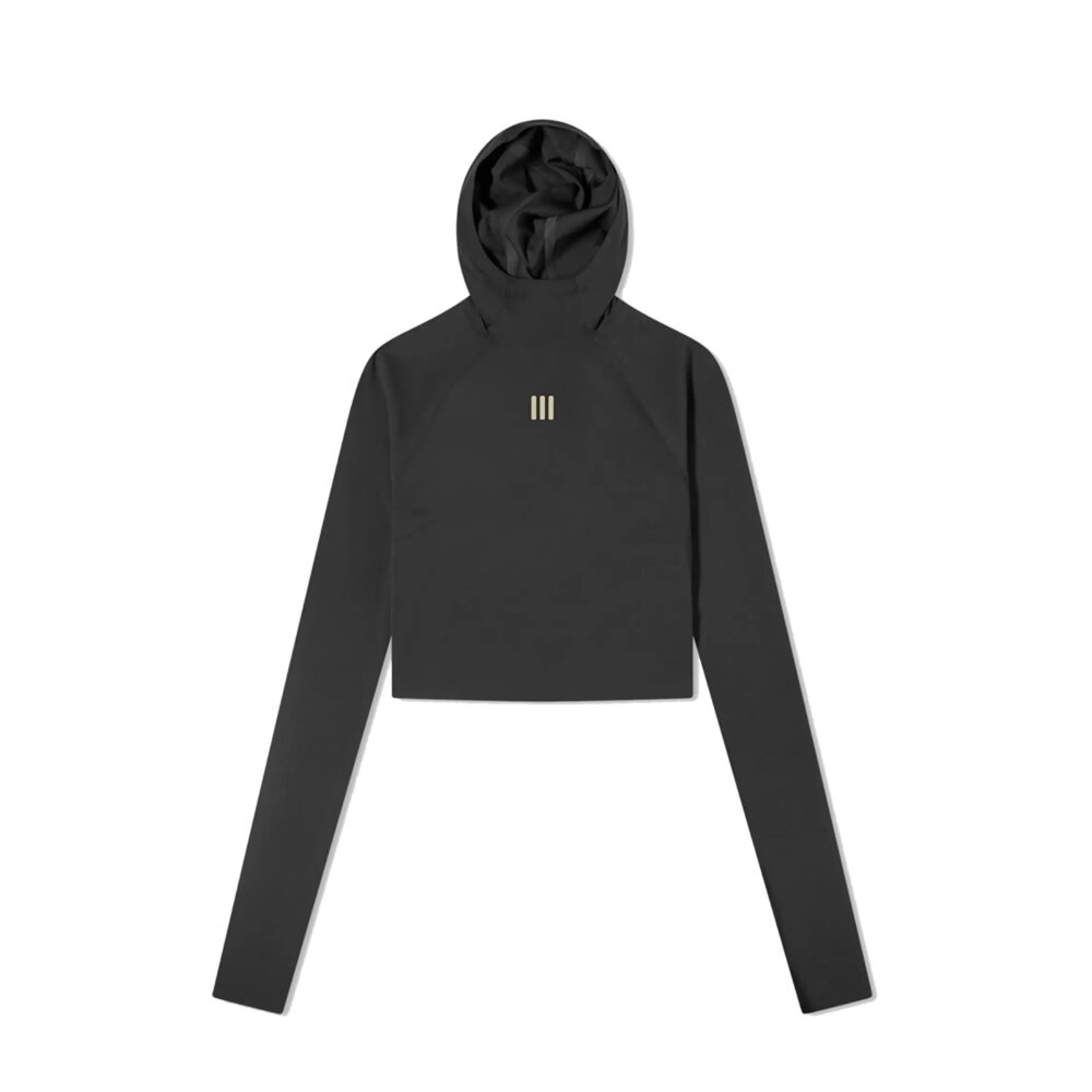 IN5899-Adidas x Fear of God Athletics 短版帽T 黑 聯名款 連帽上衣