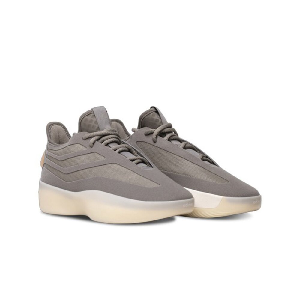 JS0980-Adidas Fear of God Athletics II Basketball Low Putty Beige 灰