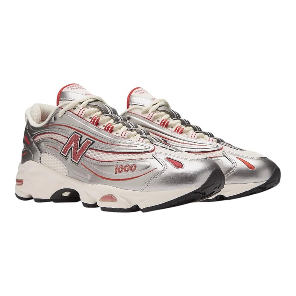 M1000TI-Thisisneverthat x New Balance 1000 Metallic Silver Red 銀紅 休閒