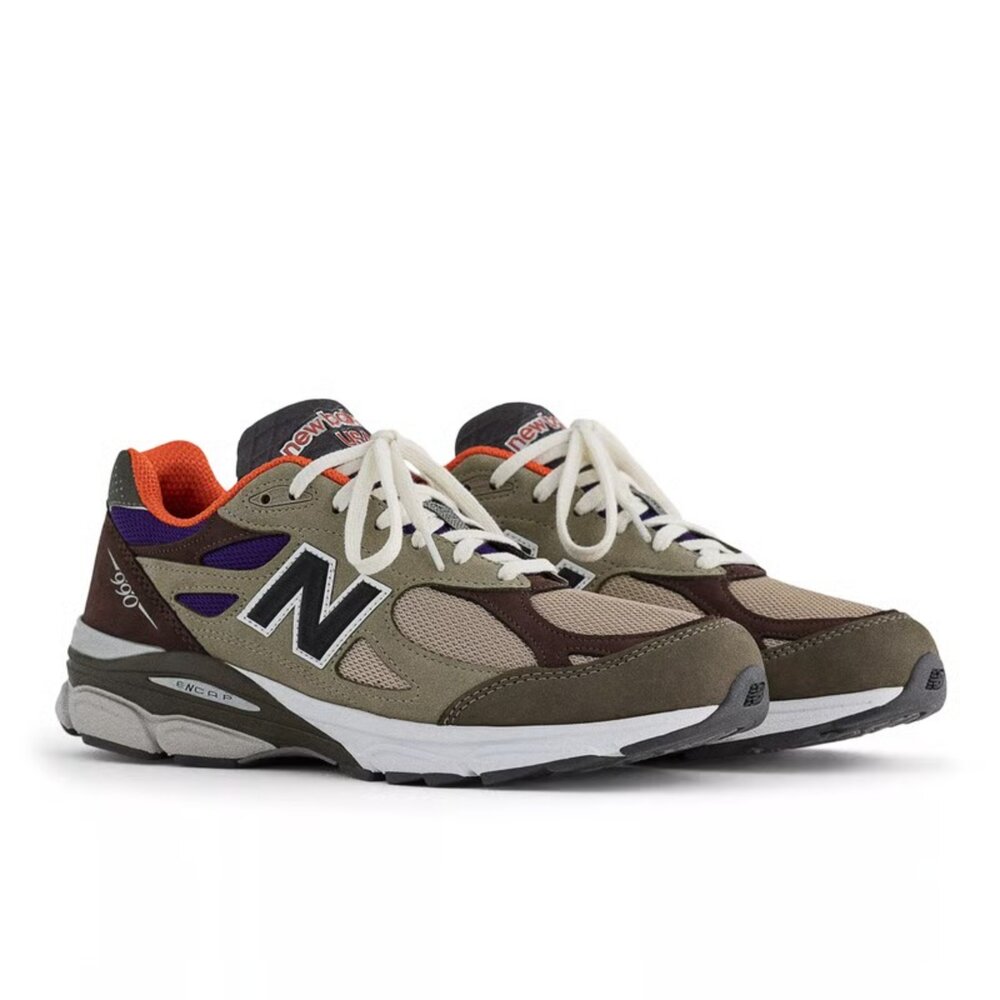 M990BT3-New Balance 990v3 Tan 橘棕可可 美製 休閒鞋 男鞋 M990BT3