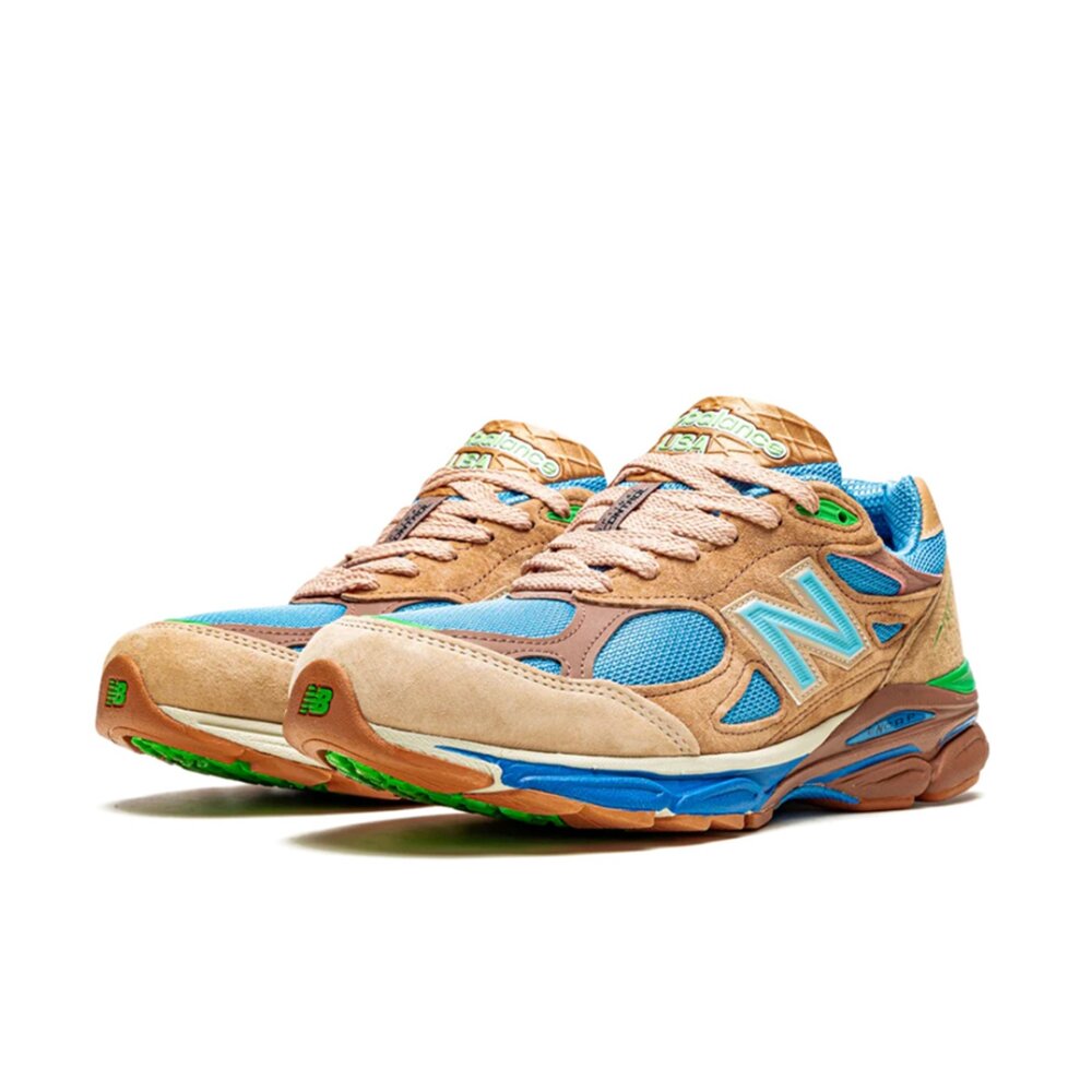 M990JG3-Joe Freshgoods x New Balance 990v3 Desert Rose 卡其藍綠 聯名款 復古 休