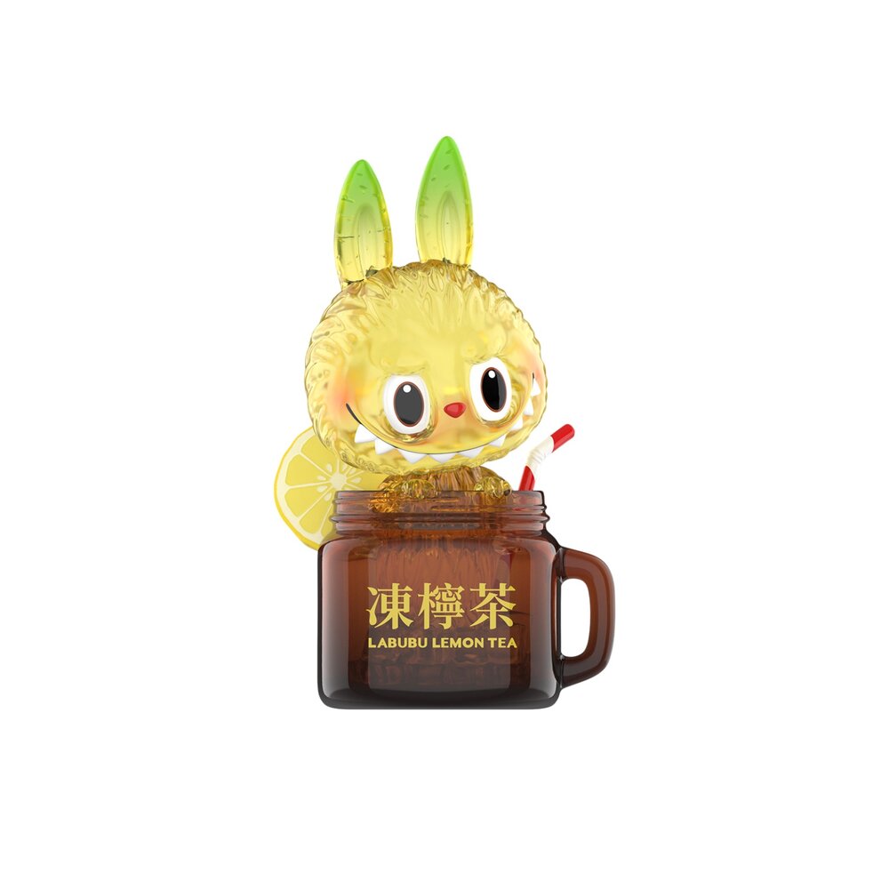 P-01200410139-Pop Mart Labubu 泡泡瑪特 凍檸茶手辦 公仔 限量