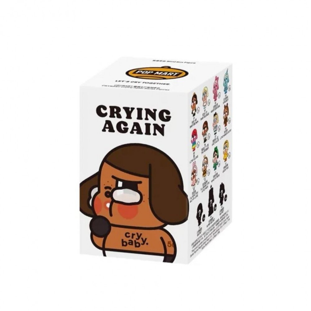 P-08100110087-Cry Baby Crying Again 再哭系列 盲盒 公仔 隱藏 初生 愛麗絲 哭哭熊 心碎女王