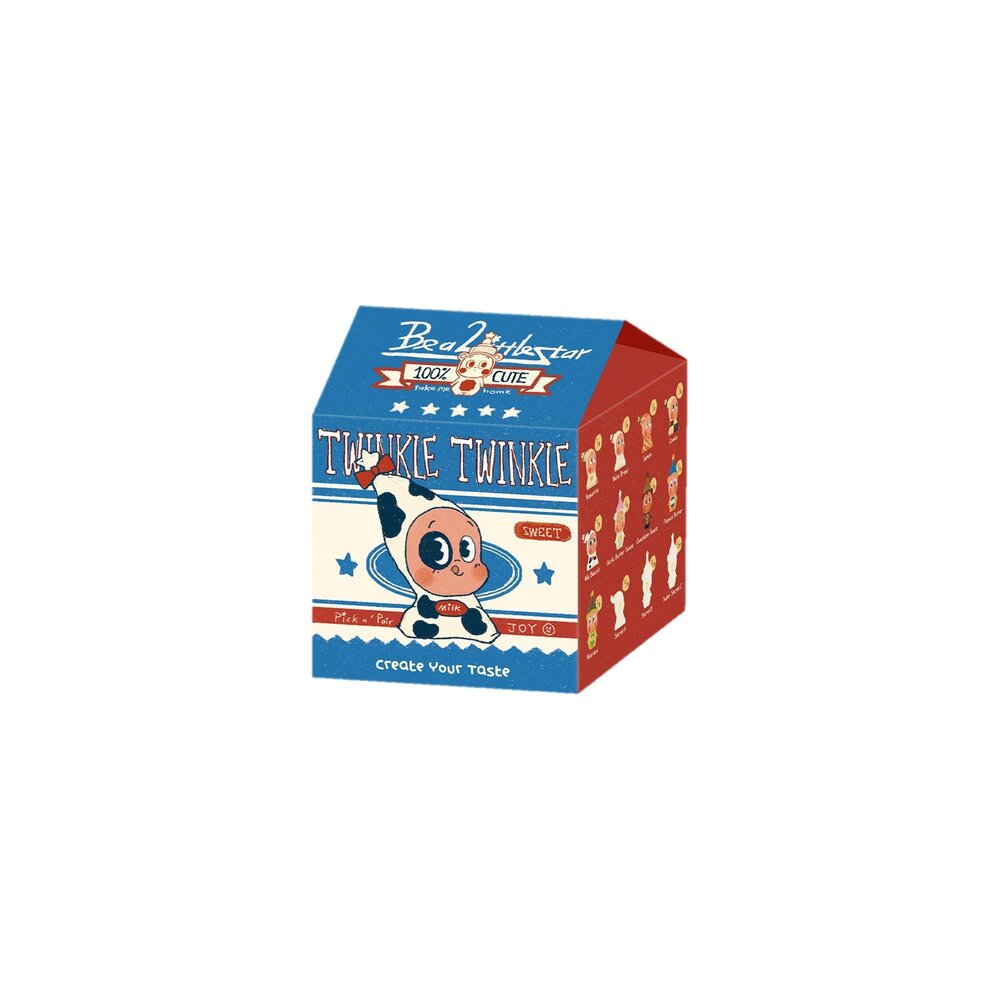 P-36200110029-A-Pop Mart Twinkle 星星人隨心配系列手辦 盲盒 藍色 款式A