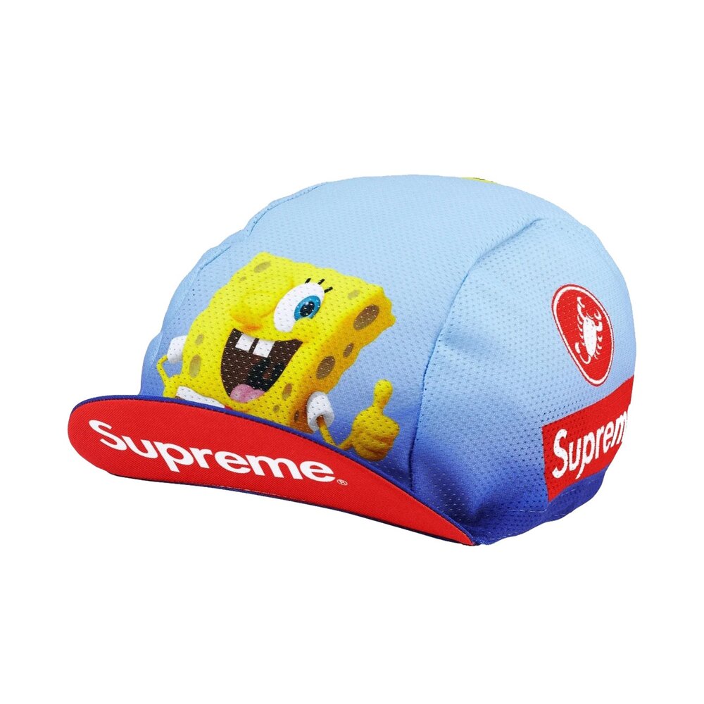 SSCS25SS-CAP-Spongebob Squarepants x Castelli x Supreme SS25 單車帽 聯名款 海綿寶寶