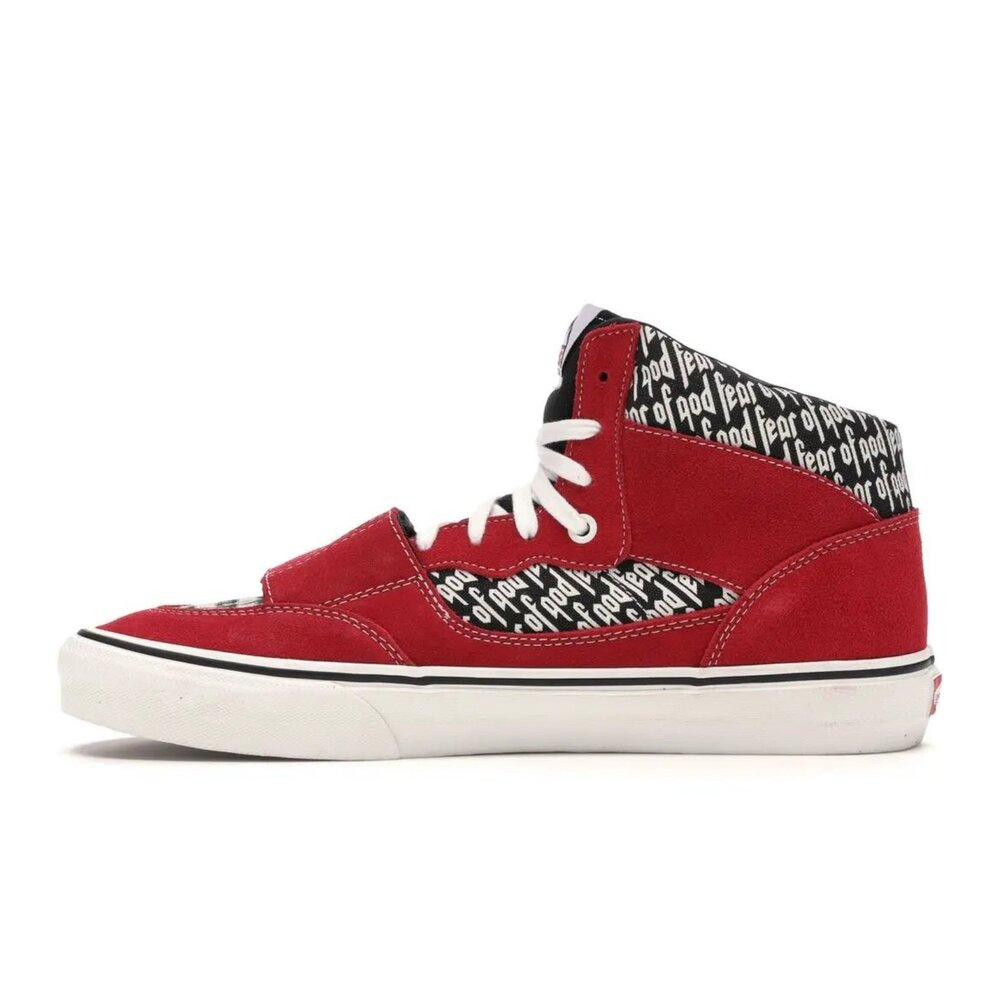 VN0A3MQ4PQP-Fear of God x Vans Mountain Edition 35 DX Red Black 高筒 紅黑色	聯