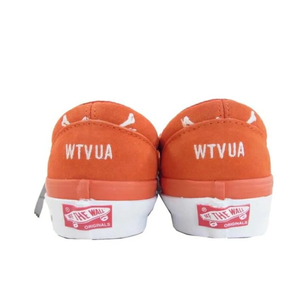 Wtaps x Vans OG Classic Slip-On LX Bones Orange 橘骨頭白 懶人鞋 聯名款-圖片-2