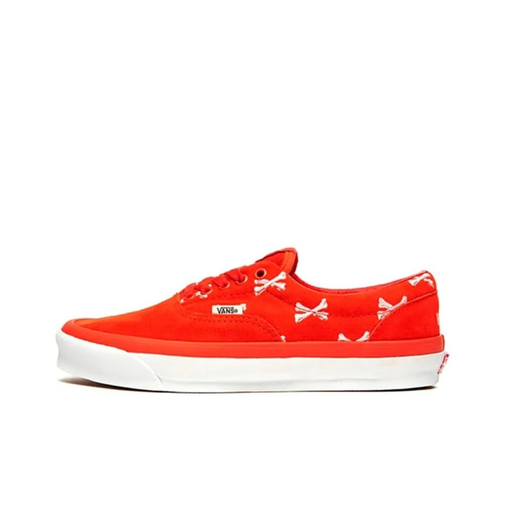 VN0A4BVA20Q-Wtaps x Vans Era Bones Orange 橘骨頭白 休閒帆布鞋 聯名款 男鞋 VN0A4BVA20Q