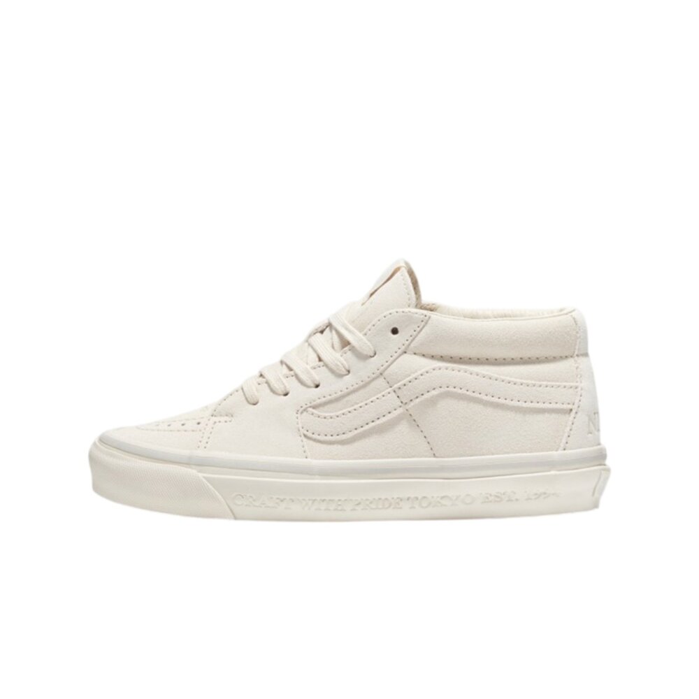 Neighborhood x Vans SK8-Mid 83 DX White 全白 中筒 聯名款 休閒鞋 男鞋 VN0-圖片-1