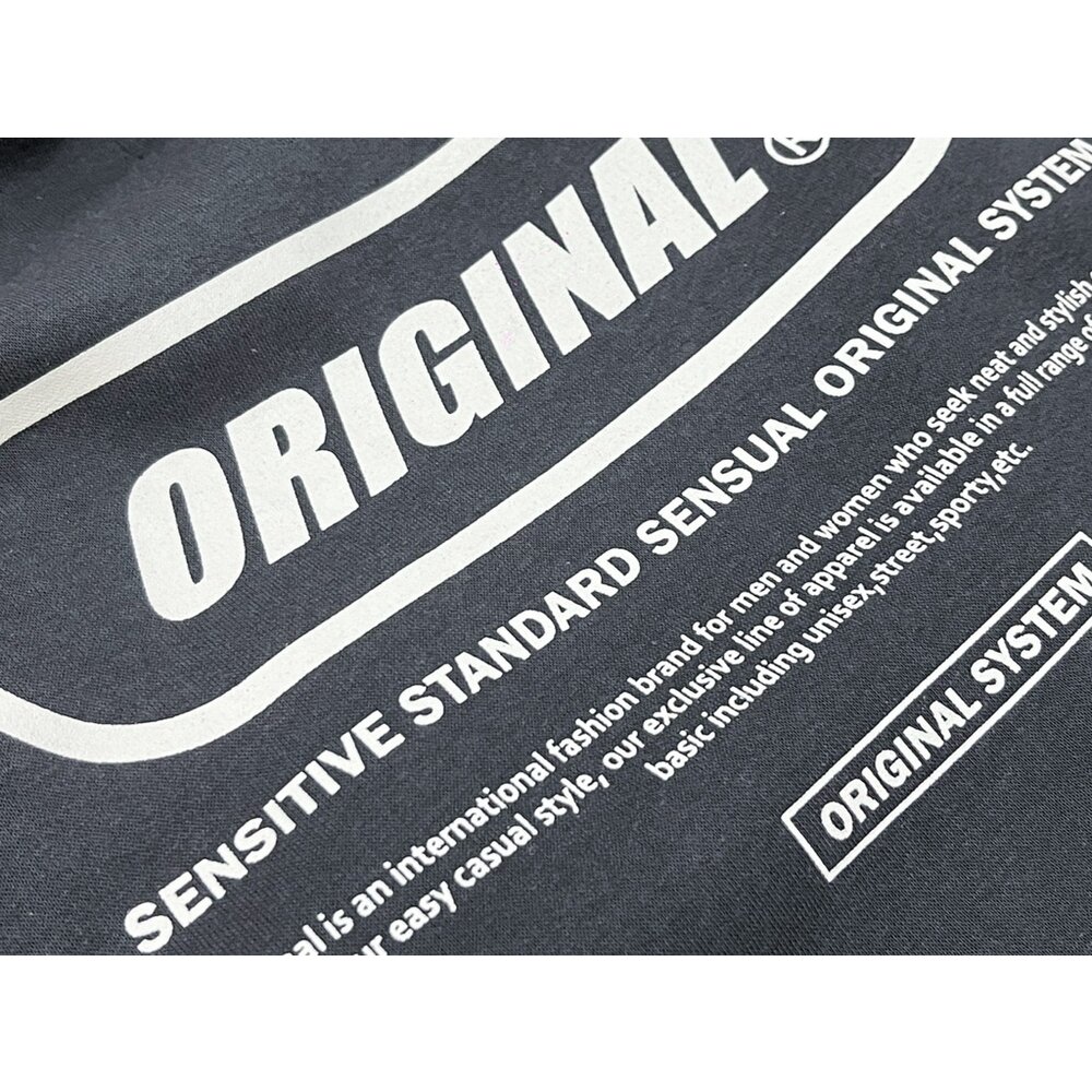 韓版 ORIGINAL 重磅 刷毛款 大學T 情侶款 韓版上衣 韓版長袖 秋冬爆款 流行單品-圖片-2