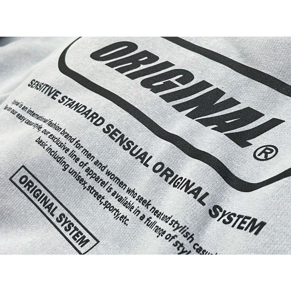 韓版 ORIGINAL 重磅 刷毛款 大學T 情侶款 韓版上衣 韓版長袖 秋冬爆款 流行單品-圖片-3