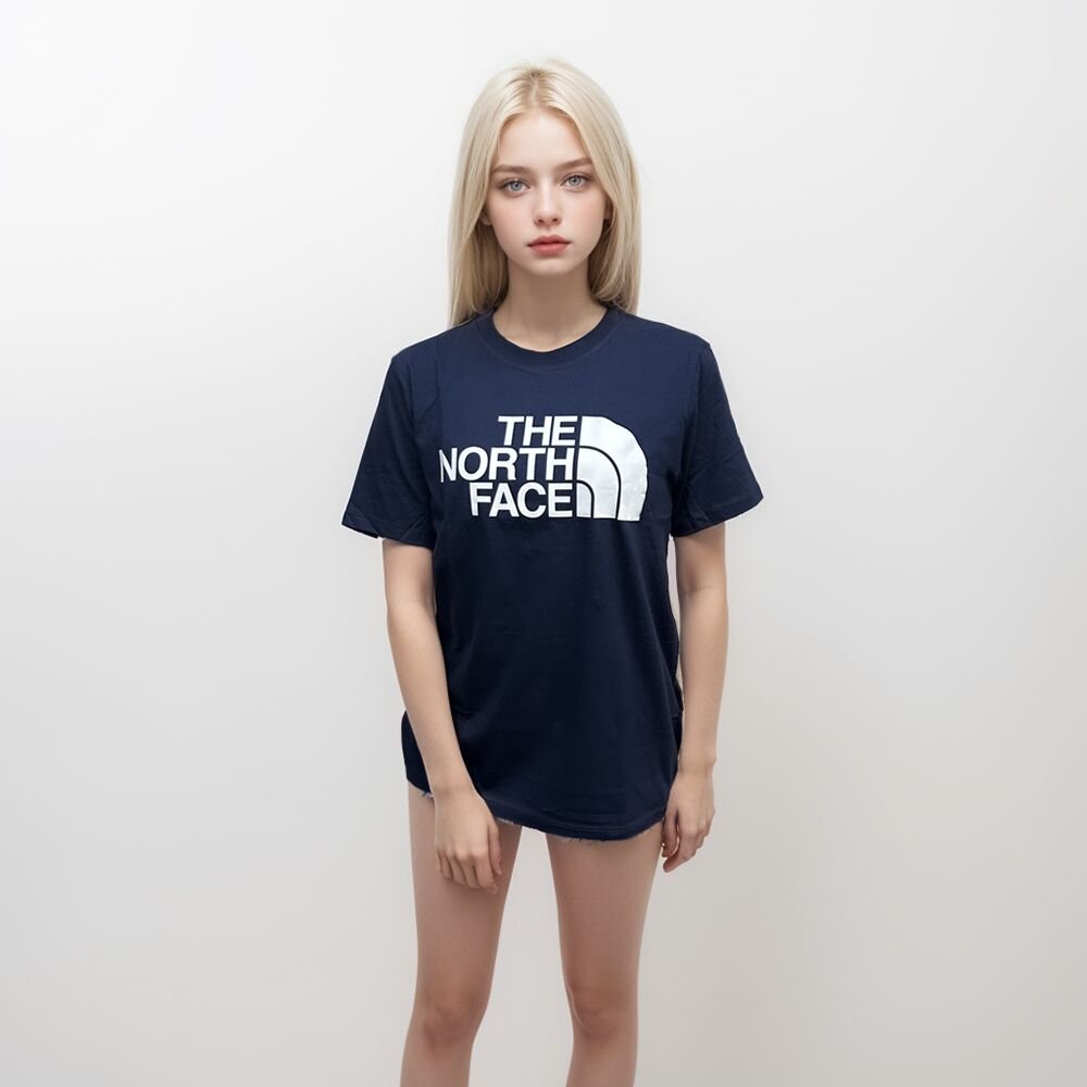 The North Face 北臉 男女款 胸前大LOGO 短袖 上衣-圖片-2