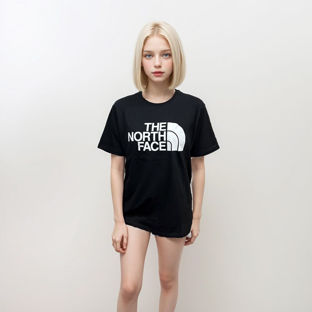 The North Face 北臉  男女款 胸前大LOGO 短袖 上衣-圖片-4