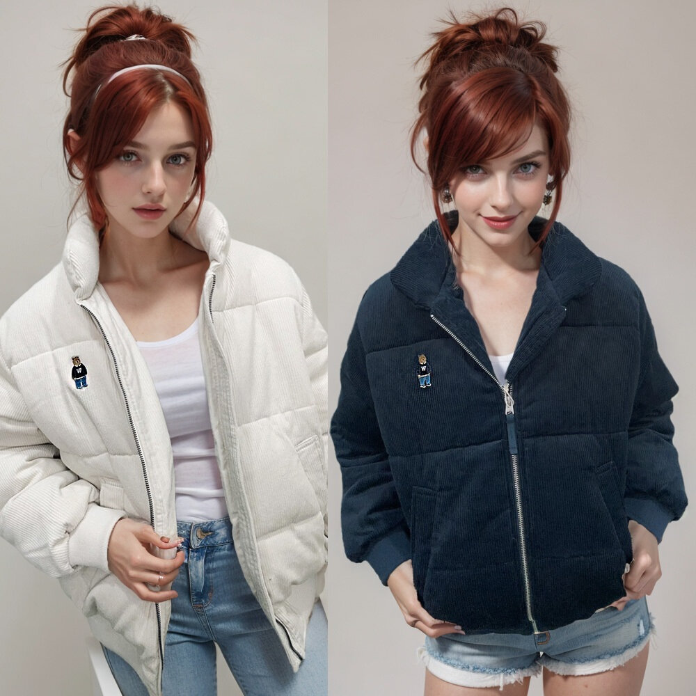 WHO.A.U 韓國 秋冬 雙面穿 外套 連帽外套 情侶款 多色 多款 小熊 封面照片