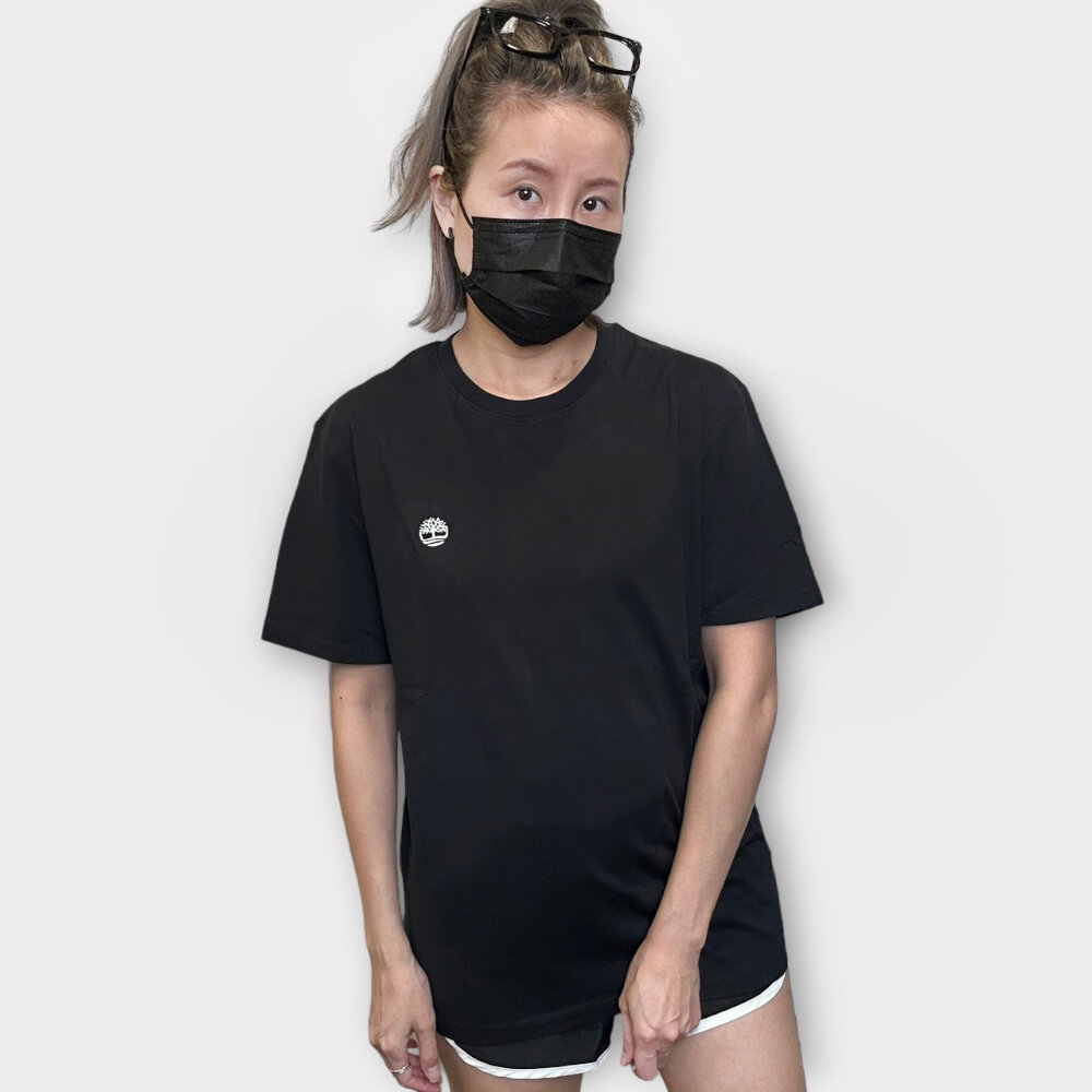 Timberland 踢不爛 特色 上衣 短袖t恤 經典LOGO 上衣 素T 美國代購 休閒短袖 男裝 短袖-圖片-10