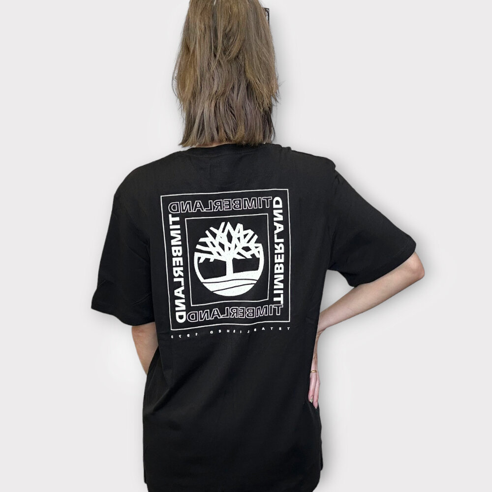 Timberland 踢不爛 特色 上衣 短袖t恤 經典LOGO 上衣 素T 美國代購 休閒短袖 男裝 短袖-圖片-3