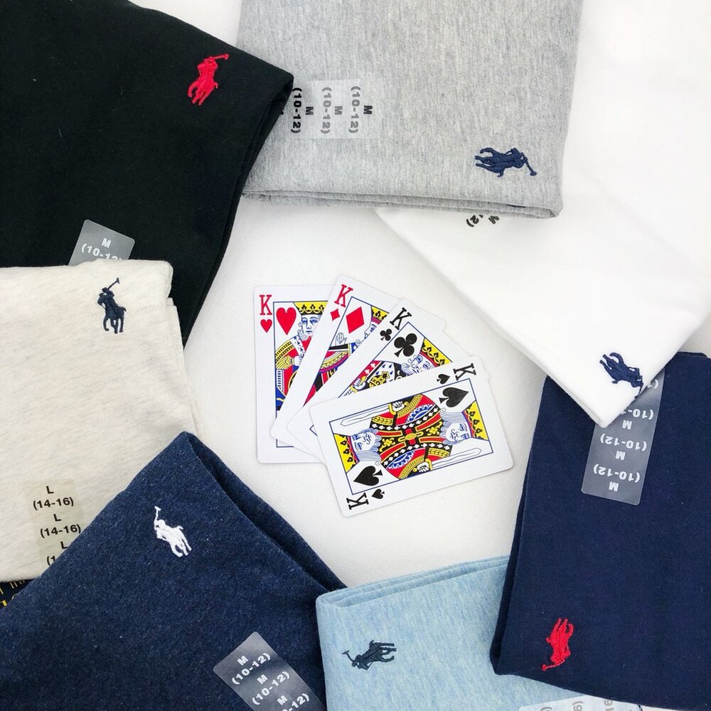 POLO Ralph Lauren 青年款 小馬 短袖 素T 短袖 t 恤 情侶裝 刺繡 RL-圖片-10