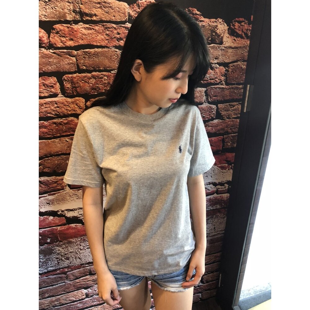 POLO Ralph Lauren 青年款 小馬 短袖 素T 短袖 t 恤 情侶裝 刺繡 RL-圖片-9