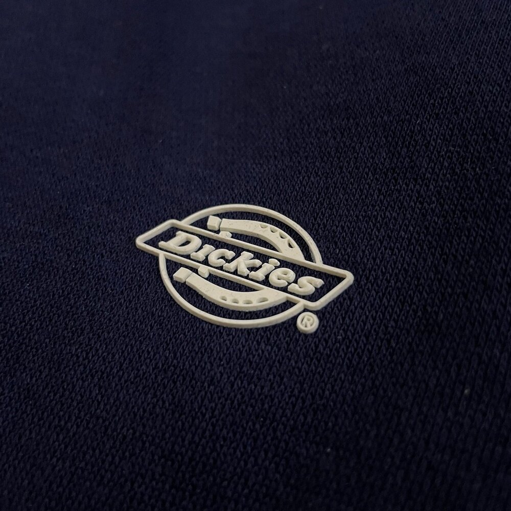 Dickies 迪凱思 2021 秋冬季新款經典大LOGO帽T 休閒 長袖帽T 情侶衣 長袖帽T 內針織 刷舊-圖片-4