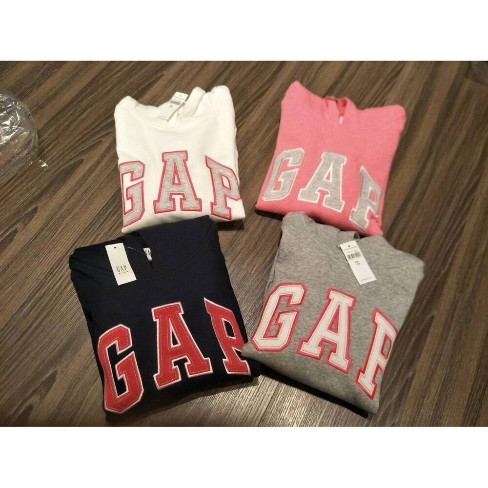GAP 經典LOGO 帽t 內刷毛 女生衣著 經典LOGO-圖片-3