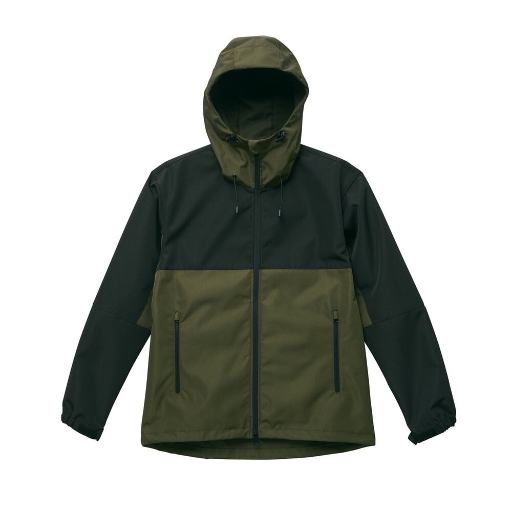 United Athle 日本 UA 風衣外套 機能防潑水 單層硬挺 防風 房水 拼接款 外套-圖片-1