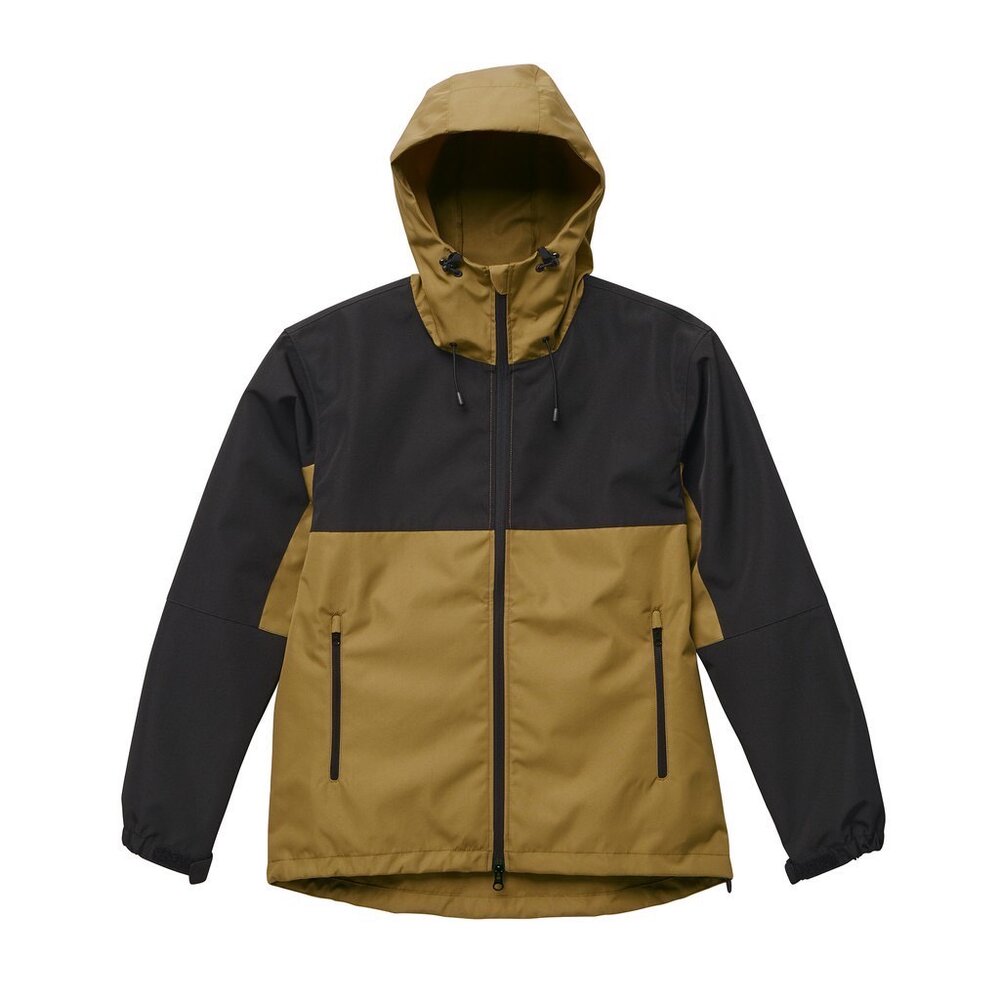 United Athle 日本 UA 風衣外套 機能防潑水 單層硬挺 防風 房水 拼接款 外套-圖片-3