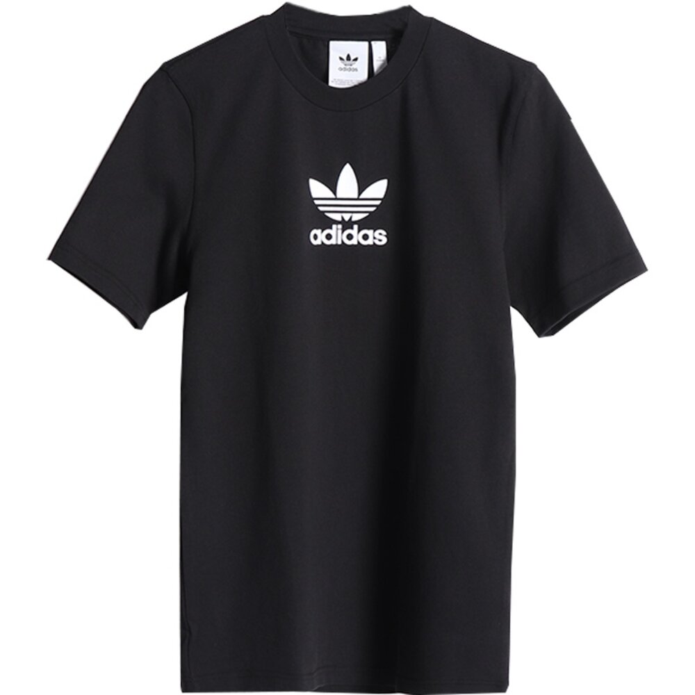 15664044247-ADIDAS ORIGINALS ADICOLOR 三葉草 黑白Logo 情侶款 全新正品 FM9921 版型偏大