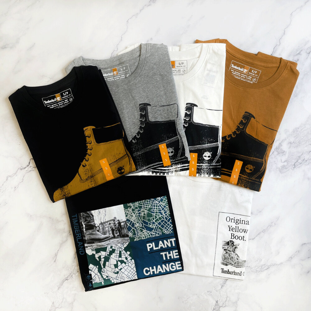 Timberland 踢不爛 特色 上衣 短袖t恤 經典LOGO 上衣 休閒短袖 男裝 短袖-圖片-1