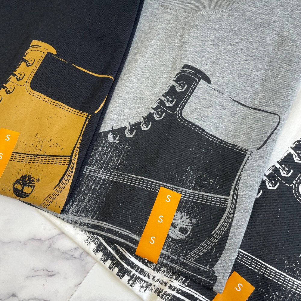 Timberland 踢不爛 特色 上衣 短袖t恤 經典LOGO 上衣 休閒短袖 男裝 短袖-圖片-3