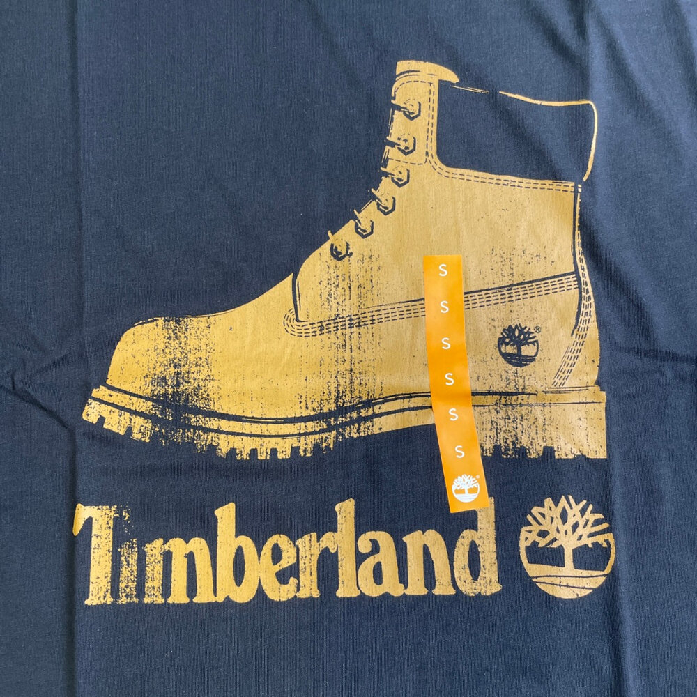 Timberland 踢不爛 特色 上衣 短袖t恤 經典LOGO 上衣 休閒短袖 男裝 短袖-圖片-4