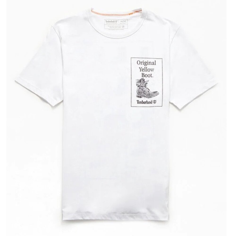 Timberland 踢不爛 特色 上衣 短袖t恤 經典LOGO 上衣 休閒短袖 男裝 短袖-圖片-5