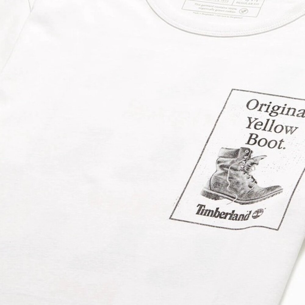 Timberland 踢不爛 特色 上衣 短袖t恤 經典LOGO 上衣 休閒短袖 男裝 短袖-圖片-6