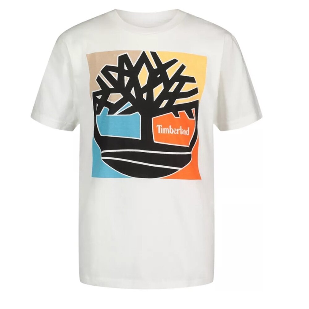 timberland 短袖 t 恤 大Logo 短袖t恤 青年款 衣服 短袖 素t 現貨 t shirt-圖片-10