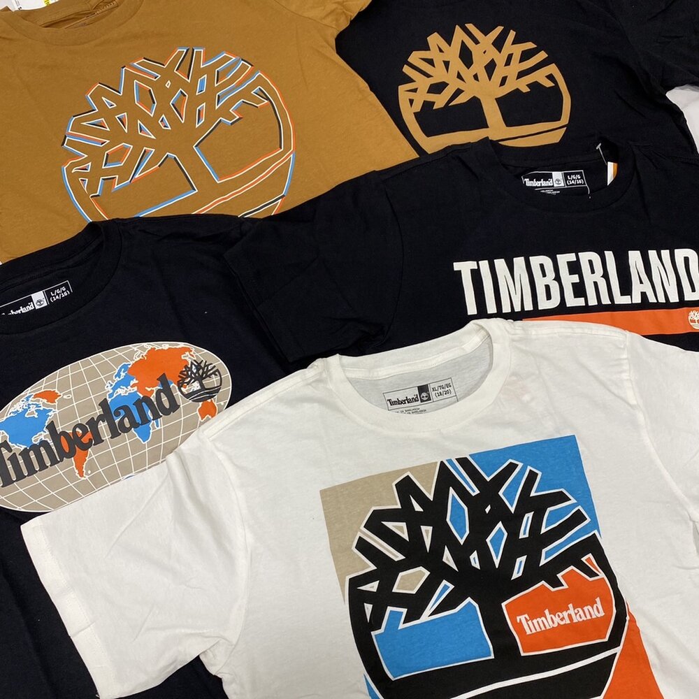 timberland 短袖 t 恤 大Logo 短袖t恤 青年款 衣服 短袖 素t 現貨 t shirt-圖片-2