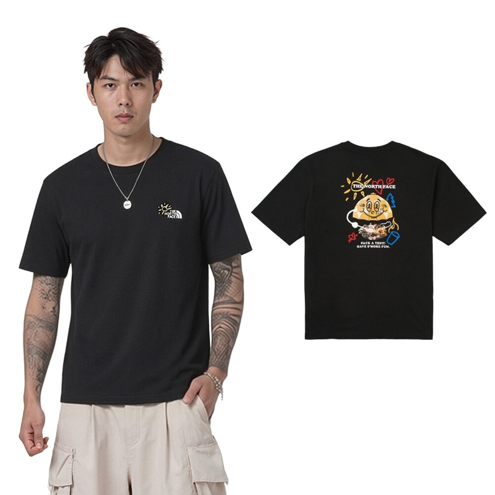 The North Face 北臉 T-Shirt 短袖 Logo 多款 多色 可選 素T 情侶T 11707057-圖片-3