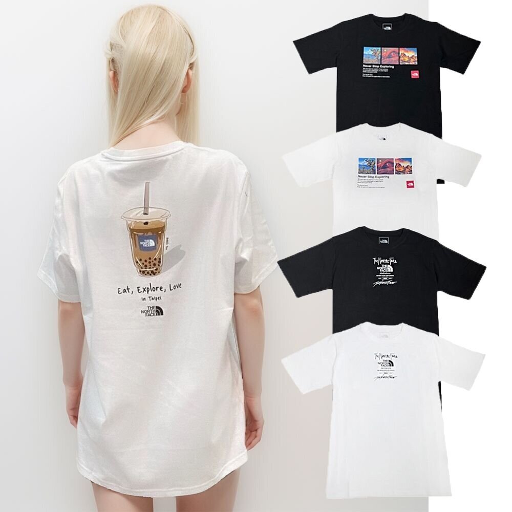 TheNorthFace北臉T-Shirt短袖Logo多款多色可選素T情侶T11707057