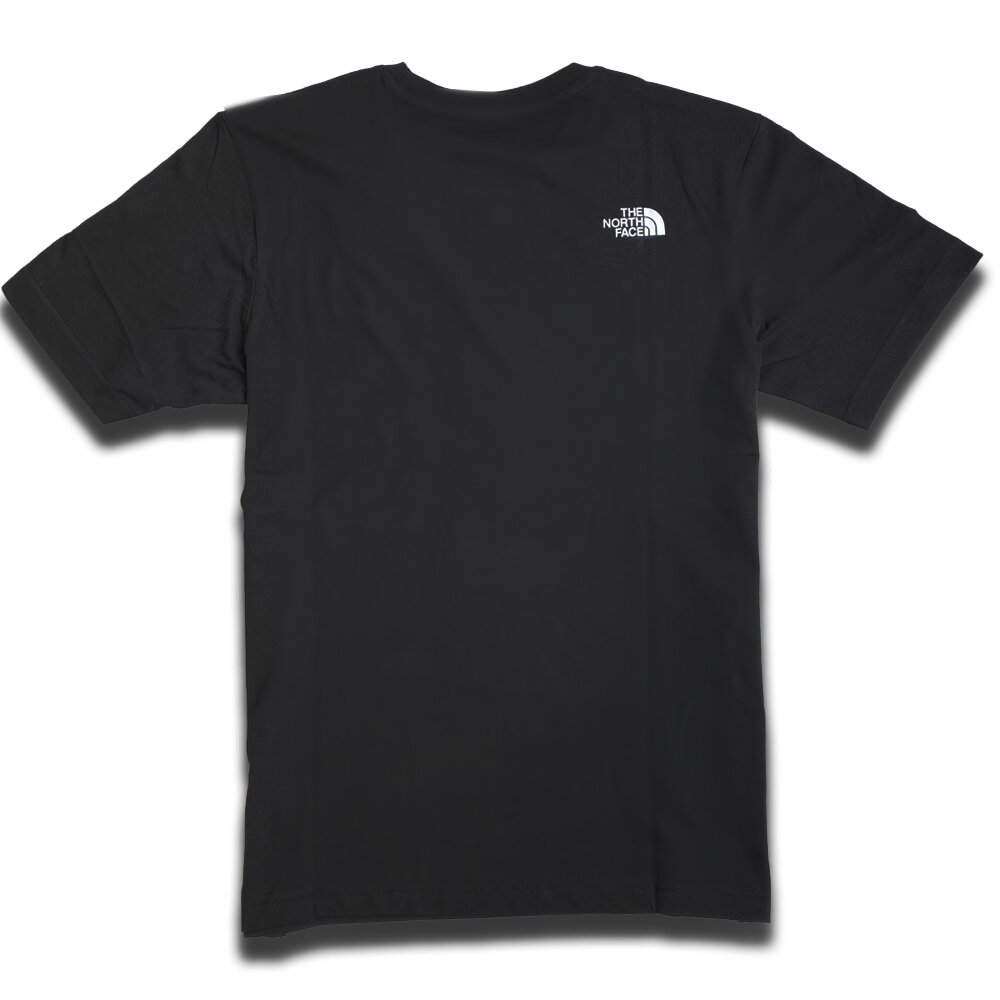 THE NORTH FACE TNF 北臉 短袖 男生上衣 T恤 男短袖 背後BOX 情侶款 美國代購 大尺碼-圖片-1