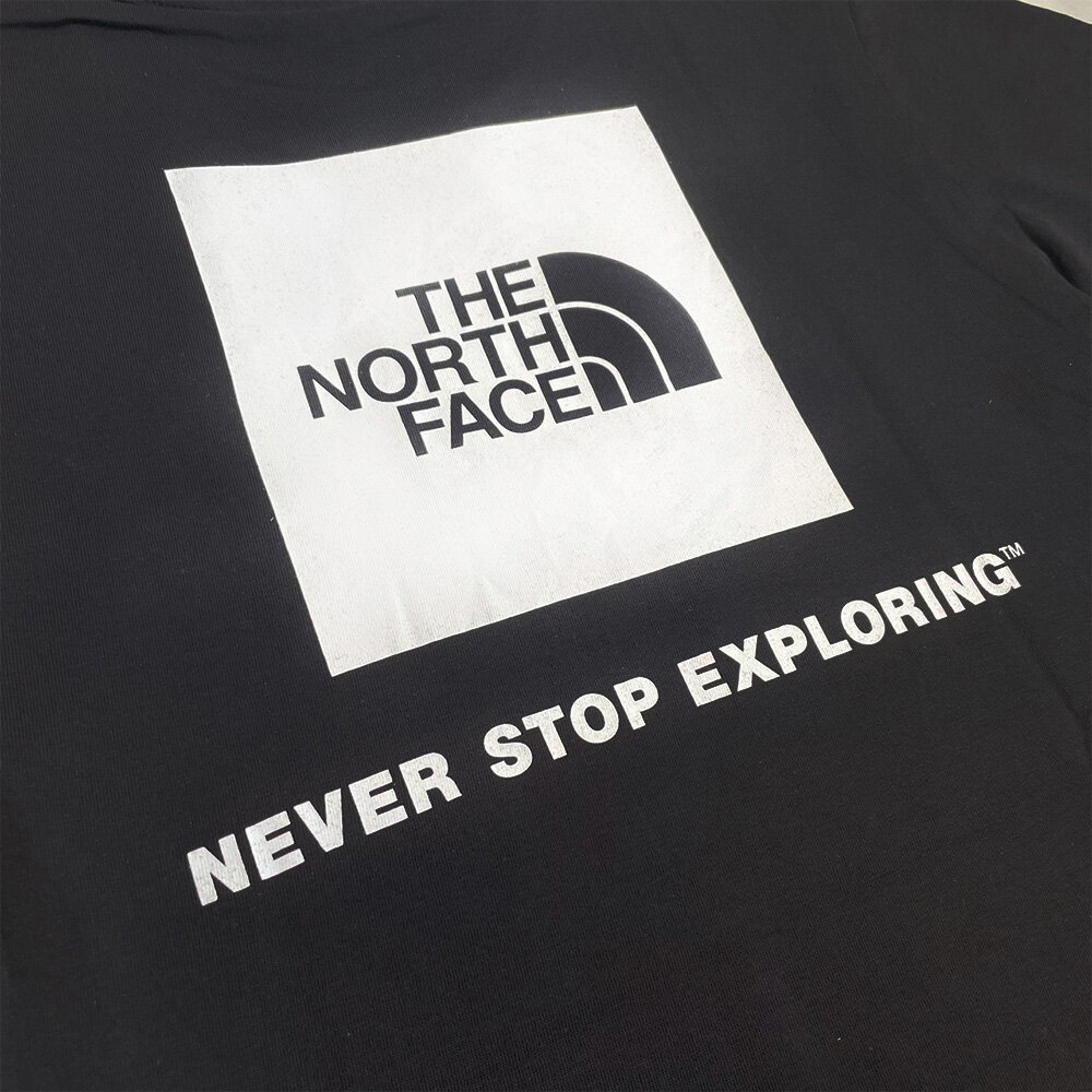 THE NORTH FACE TNF 北臉 短袖 男生上衣 T恤 男短袖 背後BOX 情侶款 美國代購 大尺碼-圖片-3