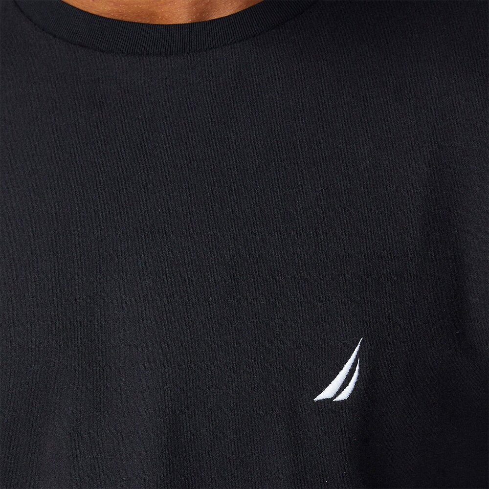 NAUTICA 風帆 多色 男女款 純棉 短袖 素T 刺繡小LOGO上衣-圖片-6