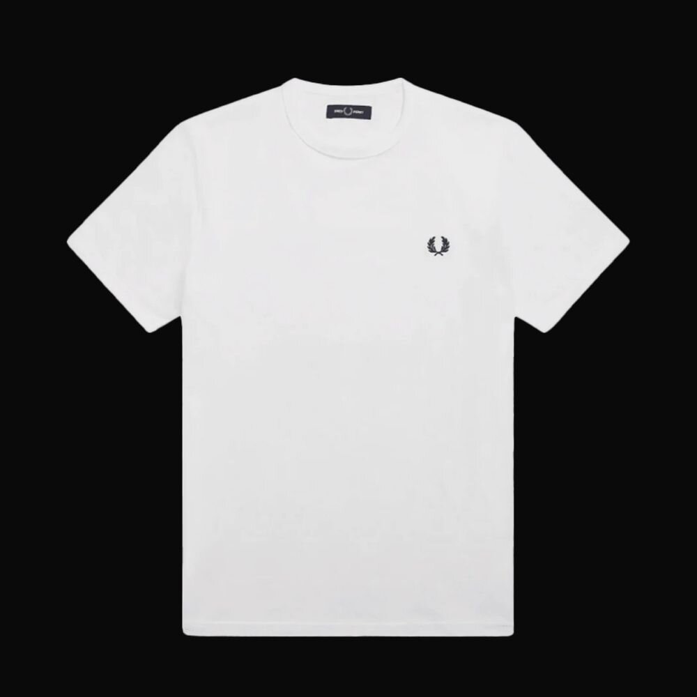 FRED PERRY 男版 胸前刺繡小LOGO短袖 T恤 圓領短袖 上衣 版型偏小-圖片-3