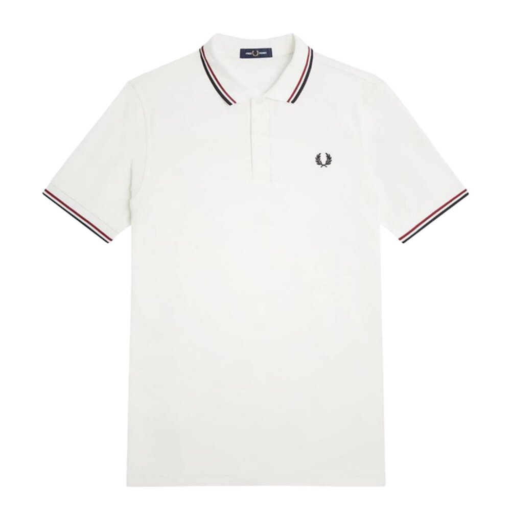 Fred Perry 男生 POLO衫 經典刺繡LOGO 麥穗 桂冠 短袖 上衣 新款-圖片-1