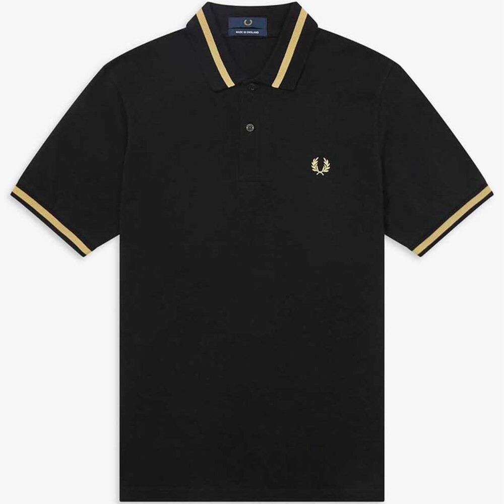 Fred Perry 男生 POLO衫 經典刺繡LOGO 麥穗 桂冠 短袖 上衣 新款-圖片-2