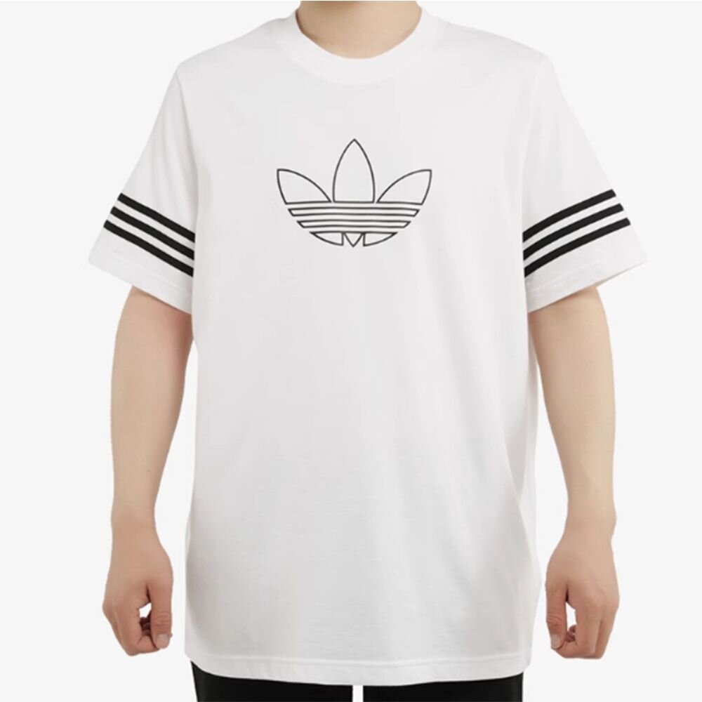 18549715463-adidas 愛迪達三葉草 運動休閒圓領短袖 短T FM3894
