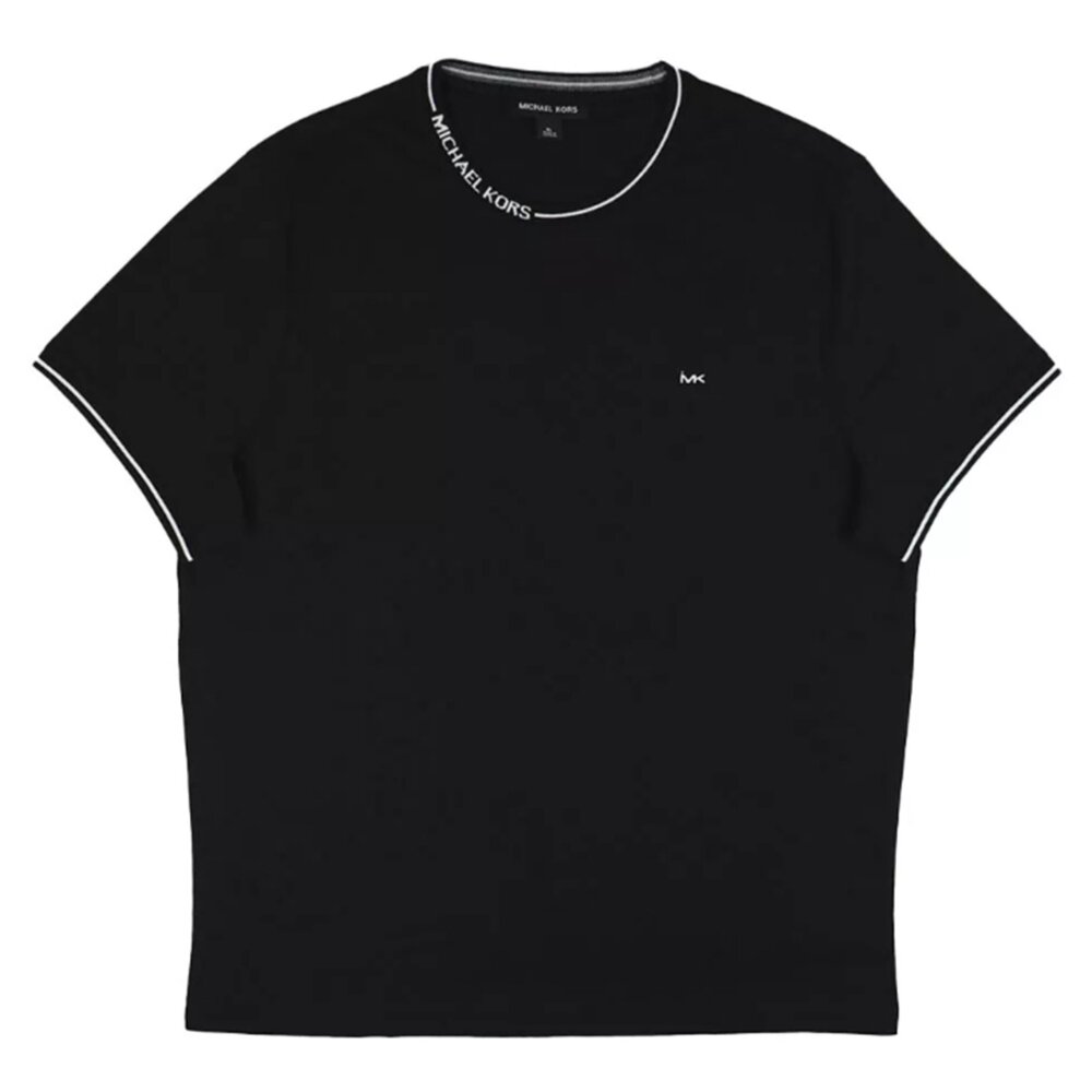 18549715506-Michael Kors MK 男 刺繡LOGO 圓領短袖  T-Shirt  kt4523wfv4